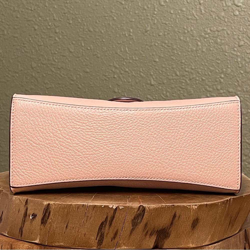 NWT COACH PEPPER SNAKE EMBOSSED SATCHEL - Picture 9 of 16